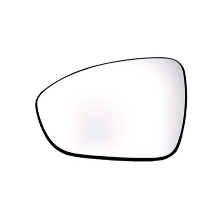 Left Wing Mirror Glass (heated) and Holder for Dacia SANDERO III 2021 Onwards
