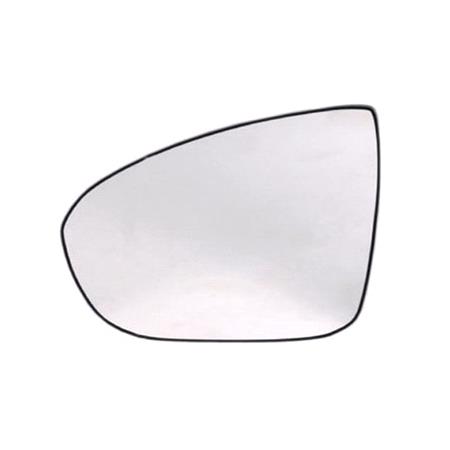 Left Wing Mirror Glass (heated) and Holder for VAUXHALL MERIVA Mk II, 2010 Onwards