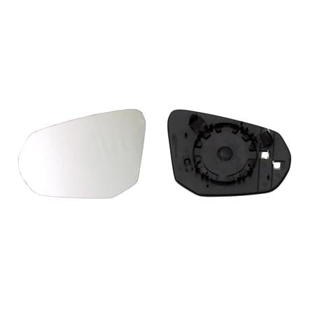 Left Wing Mirror Glass (Heated) and Holder for Audi Q2, 2016 2021