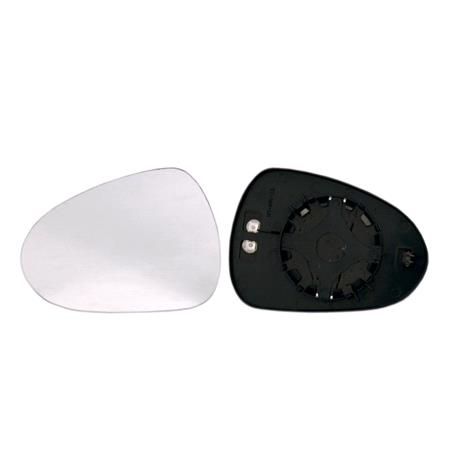 Left Wing Mirror Glass (heated) and Holder for SEAT IBIZA V SPORTCOUPE, 2008 Onwards