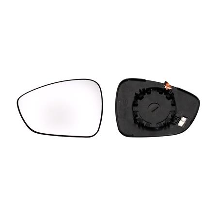 Left Wing Mirror Glass (heated) and Holder for Vauxhall Crossland X 2017 Onwards