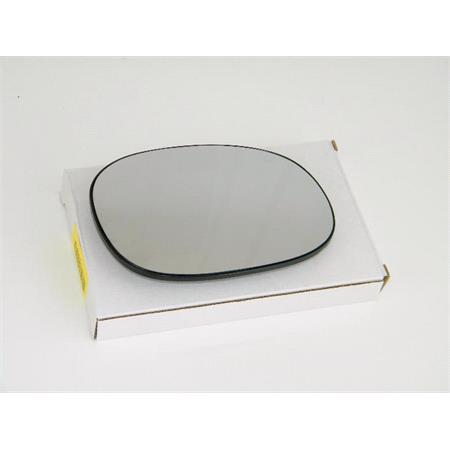 Right Wing Mirror Glass (heated) and Holder for Citroen C2, 2003 2010