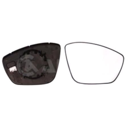 Right Wing Mirror Glass (heated) and Holder for Citroen C4 CACTUS 2018 Onwards