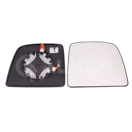 Right Mirror Glass (heated) & Holder for Ford TRANSIT CONNECT Kombi, 2013 Onwards