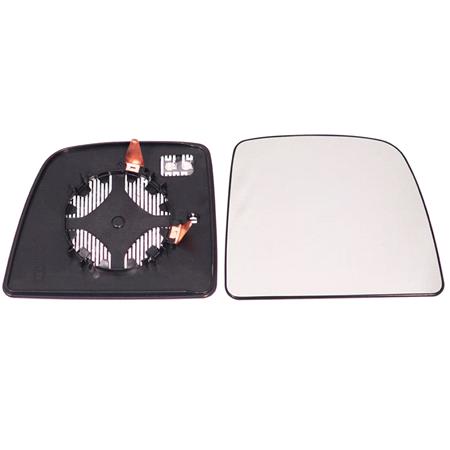 Right Wing Mirror Glass (heated) and Holder for Ford TRANSIT CONNECT Van, 2013 2018