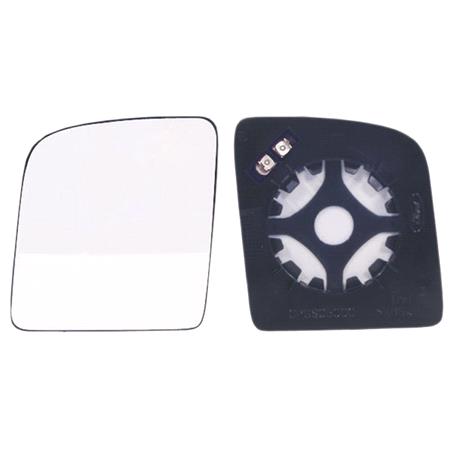 Right Wing Mirror Glass (heated) and Holder for Ford TOURNEO CONNECT, 2002 2009
