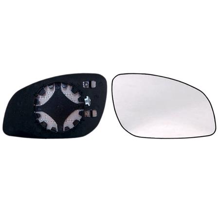 Right Wing Mirror Glass (heated) and Holder for OPEL SIGNUM, 2003 2008