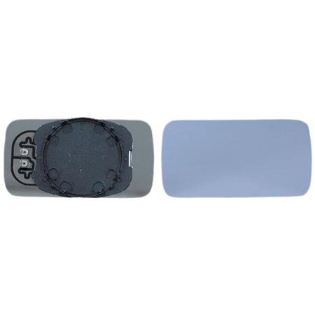 Right Blue Wing Mirror Glass (heated) and Holder for ALFA ROMEO 145, 1994 2001