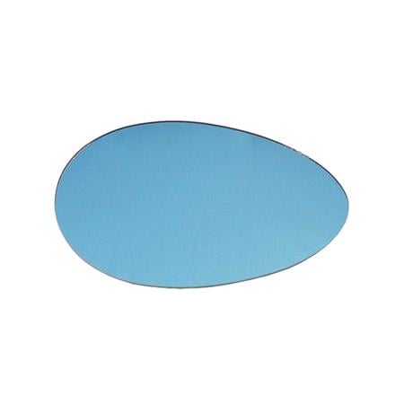 Right Blue Wing Mirror Glass (heated) and Holder for ALFA ROMEO 156 Sportwagon, 2000 2006