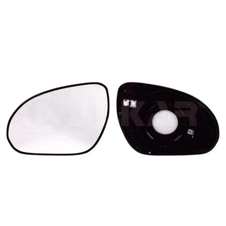 Right Wing Mirror Glass (heated) and Holder for Hyundai i30, 2007 2011