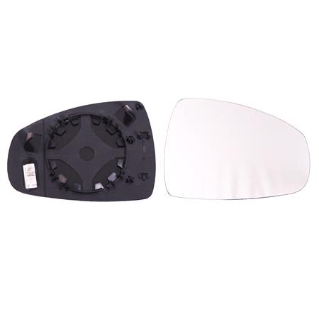 Right Wing Mirror Glass (heated) and Holder for AUDI A1 Sportback, 2011 Onwards