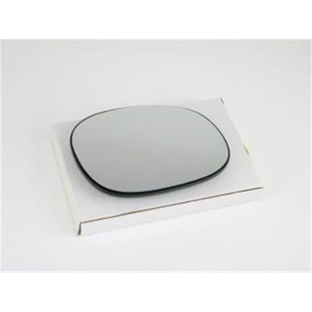 Right Wing Mirror Glass (heated) and Holder for Citroen C3, 2002 2009