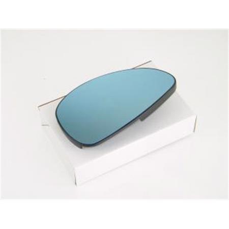 Right Blue Wing Mirror Glass (heated) for Citroen C4 Coupe 2004 2010