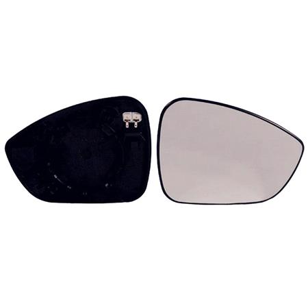 Right Wing Mirror Glass (heated) and Holder for Citroen C4 2009 2017