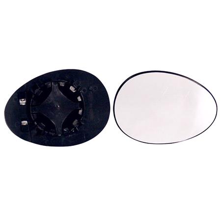 Right Wing Mirror Glass (heated) and Holder for Mini Countryman (R60), 2010 2016