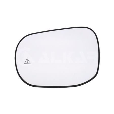 Left Wing Mirror Glass with Holder (Heated, Blind Spot Warning) for Hyundai INSTER 2025 Onwards