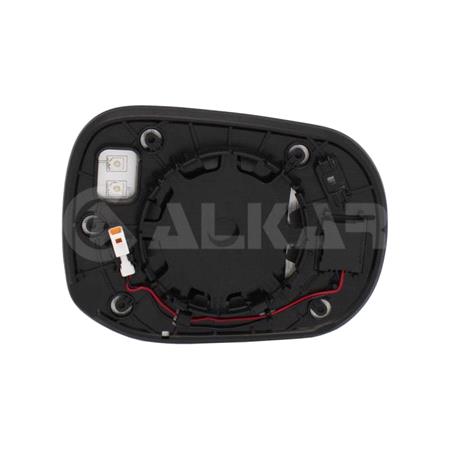 Left Wing Mirror Glass with Holder (Heated, Blind Spot Warning) for Hyundai INSTER 2025 Onwards