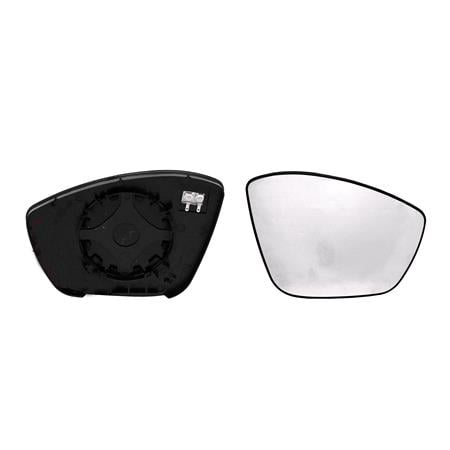 Right Wing Mirror Glass (heated) and Holder for Peugeot 208 II 2019 Onwards