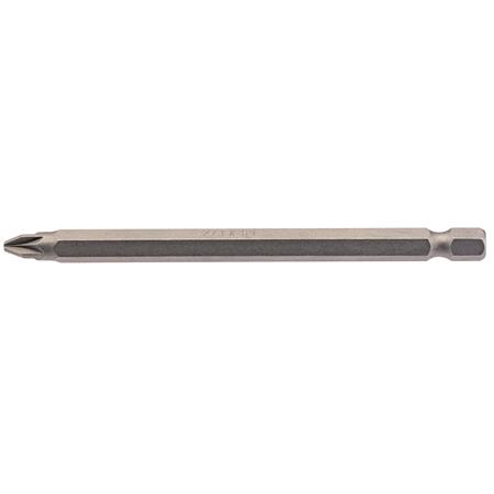 Draper 64362 No.2 1 4 inch Hex. PZ Type Insert Bit 100mm Long x 1