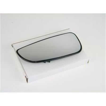 Left Blind Spot Wing Mirror Glass (heated) and Holder for Citroen RELAY Van, 2006 2017