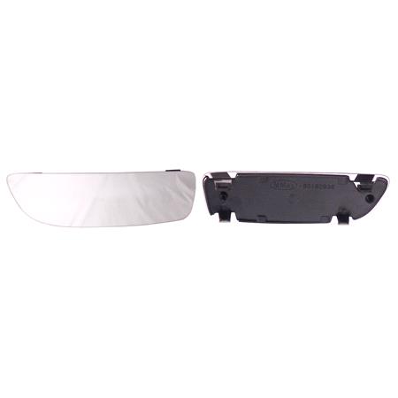 Left Blind Spot Wing Mirror Glass and Holder for Opel COMBO van, 2012 Onwards