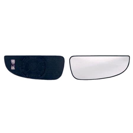 Right Blind Spot Wing Mirror Glass (heated) and Holder for Citroen RELAY Flatbed, 2006 Onwards