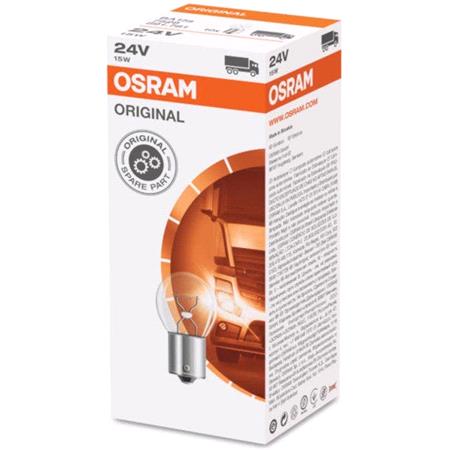 Osram Original 24V 15W BA15s Truck Bulb   Single