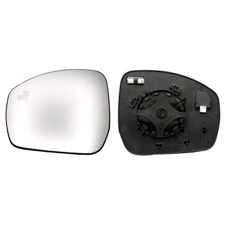 Left Wing Mirror Glass (heated, with blind spot indicator lamp) for Landrover RANGE ROVER SPORT 2013 Onwards