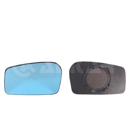 Left Blue Wing Mirror Glass (not heated) and Holder for LANCIA ZETA, 1995 2002