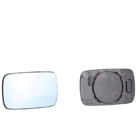 Right / Left Blue Wing Mirror Glass (heated) & Holder for BMW 5 Series Touring 1997 2004