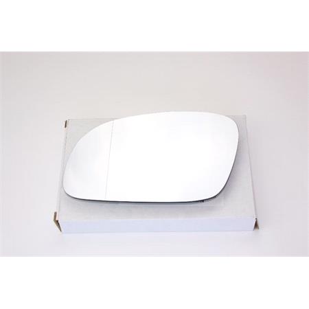 Left Wing Mirror Glass (heated) and Holder for Volkswagen BEETLE Convertible, 2002 2010