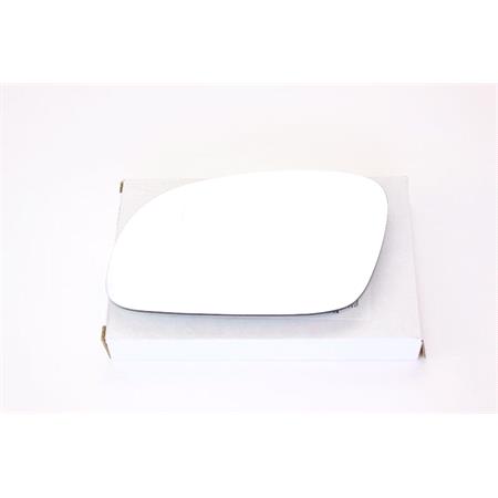 Left Wing Mirror Glass (heated) and Holder for Volkswagen BEETLE Convertible, 2002 2010