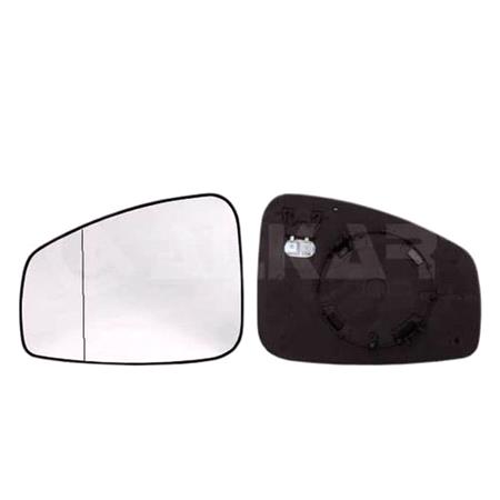 Left Wing Mirror Glass (heated) and Holder for Renault LATITUDE, 2010 2015
