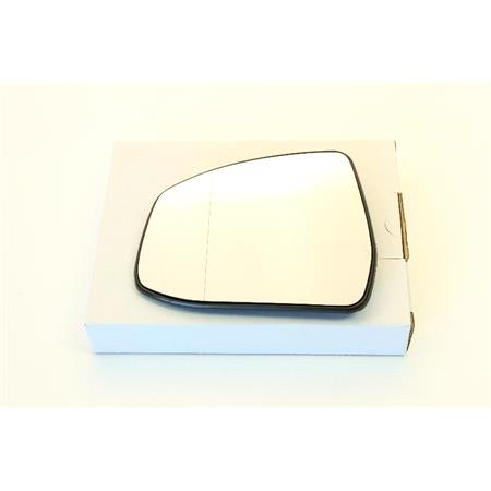 Left Wing Mirror Glass (not heated) and Holder for FORD FOCUS II Saloon, 2008 2011