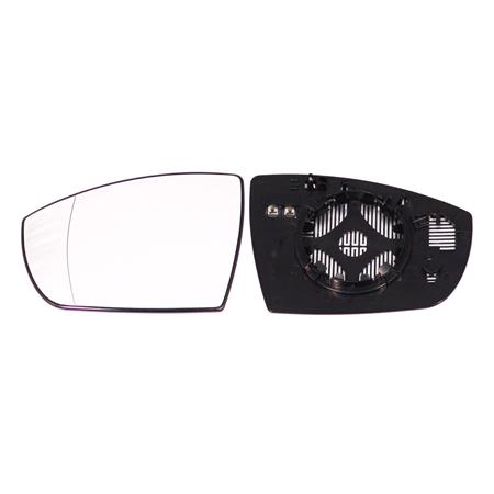 Left Wing Mirror Glass (heated) for Ford KUGA, 2013 2019