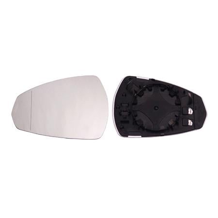 Left Wing Mirror Glass (heated) and Holder for Audi A3 Sportback, 2012 Onwards