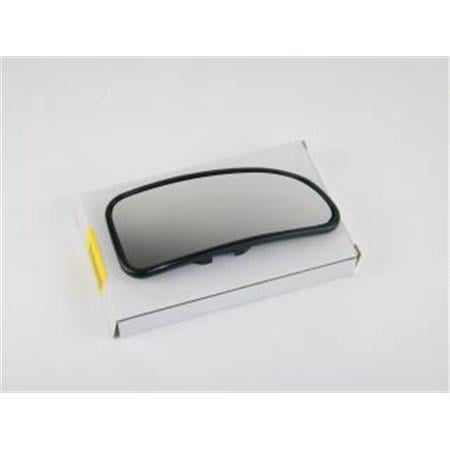 Left Blind Spot Wing Mirror Glass (electric, heated) and Holder for Citroen RELAY Bus, 1999 2002