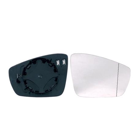 Right Wing Mirror Glass (heated) and Holder for Seat Mii 2019 Onwards