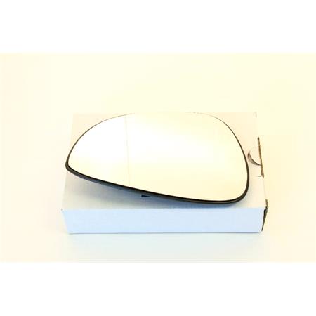 Right Wing Mirror Glass (heated) and Holder for Ford FIESTA Van 2009 Onwards