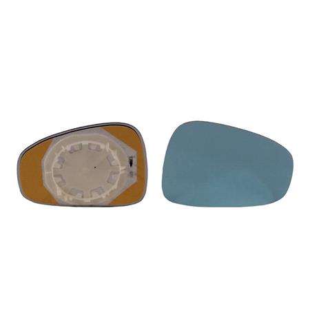 Right Blue Wing Mirror Glass (heated) and Holder for ALFA ROMEO GIULIETTA, 2010 Onwards