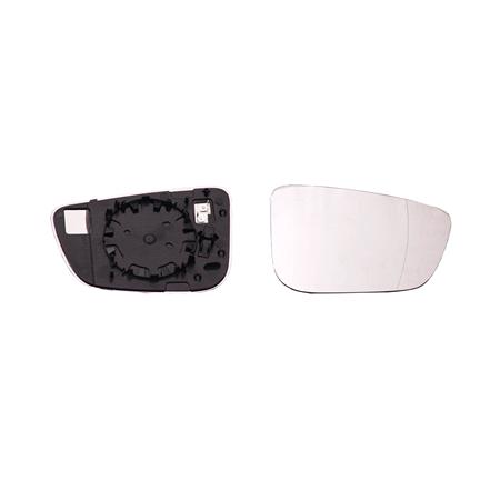Right Wing Mirror Glass (heated, without blind spot warning lamp) and holder for BMW 5 Series Touring 2017 2021