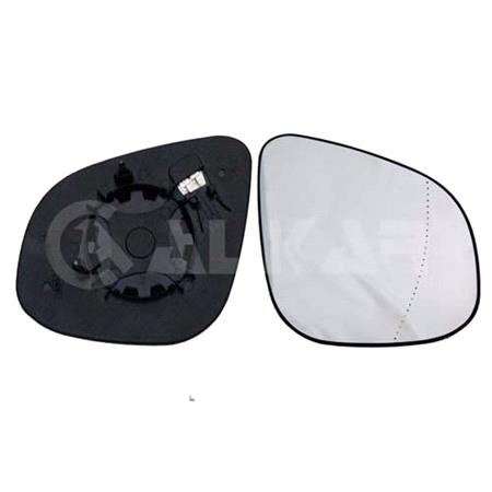 Right Wing Mirror Glass (heated) and Holder for Mercedes CITAN Combi, 2012 Onwards
