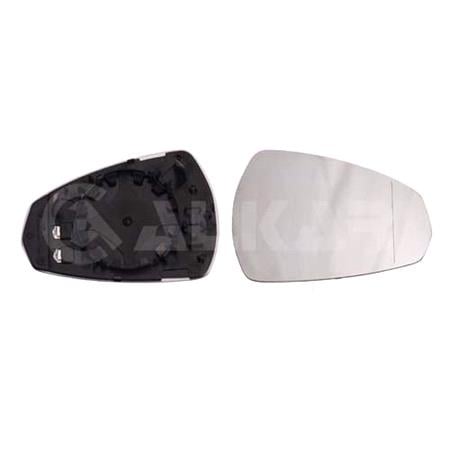 Right Wing Mirror Glass (heated) and Holder for Audi A3 Saloon, 2013 Onwards