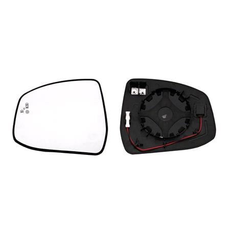 Left Wing Mirror (heated, with blind spot indicator lamp) for Ford MONDEO Saloon 2007 2014