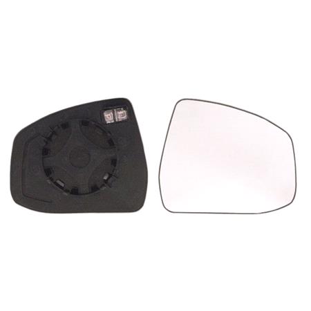 Left Wing Mirror Glass (heated) and Holder for FORD MONDEO IV Saloon, 2007 2014