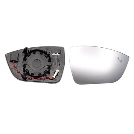 Right Wing Mirror (heated, blind spot warning) for Seat TARRACO, 2018 Onwards