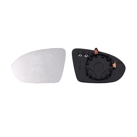 Left Wing Mirror Glass (heated) and holder for OPEL ASTRA K Saloon, 2015 Onwards