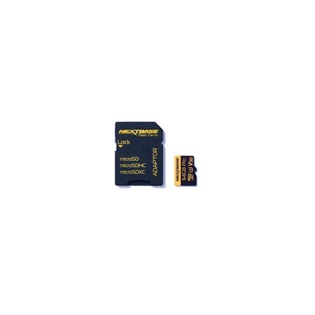 Nextbase 64GB U3 Micro SD Card with Adapter
