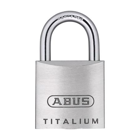 ABUS Titalium Aluminium Padlock   25mm