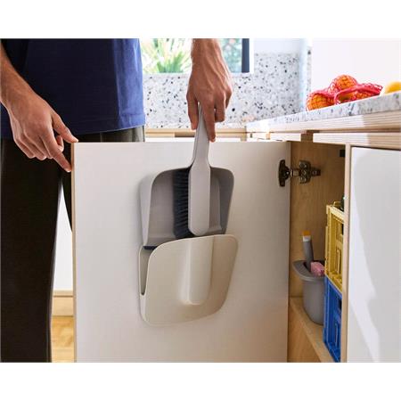 Joseph Joseph CleanTech Wall Mounted Dustpan and Brush Set
